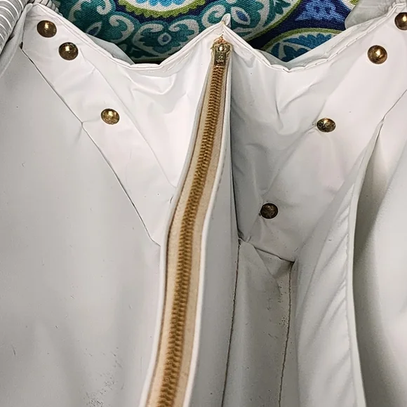 Vintage Princess Charming by Atlas Seashell Wicker Lucite Handle Purse 1950s/60s - Picture 11 of 15